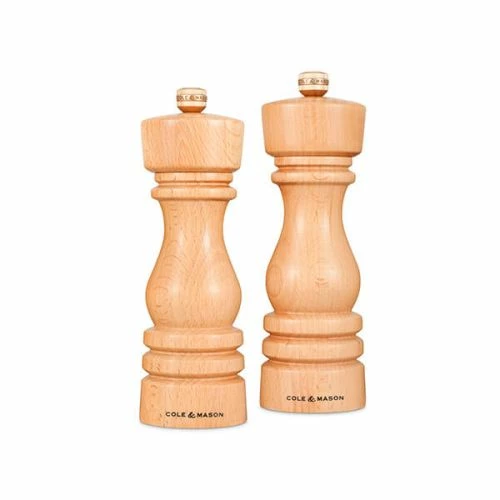 Cole & Mason London 18cm Natural Beech Gift Set