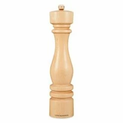 Cole & Mason London 30cm Natural Beech Salt Mill