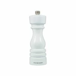Cole & Mason London 18cm White Gloss Salt Mill