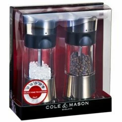 Cole & Mason Horsham Inverta Precision Mill Gift Set Chrome