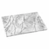 Judge White Marble Oblong Platter 30 X 20cm