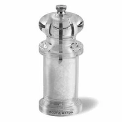 Cole & Mason 505 Clear Acrylic Precision Salt Mill