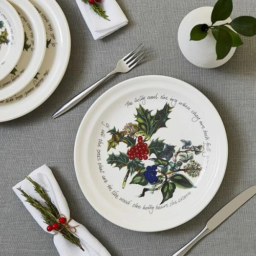 Portmeirion The Holly & The Ivy 25cm Dinner Plate - Image 3