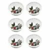 Portmeirion The Holly & The Ivy Set Of 6 Small Fruit Bowls