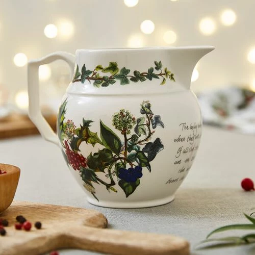 Portmeirion The Holly & The Ivy 600ml Staffordshire Jug - Image 3