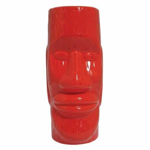 Bar Bespoke Tiki Mugs 2 Pack Brown And Red - Image 4