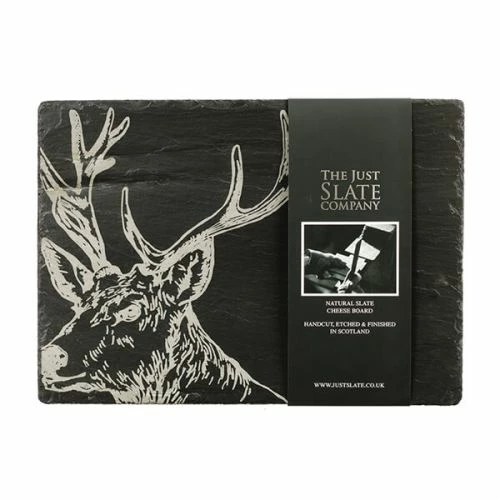 The Just Slate Company Stag Slate Cheese Board - Image 2