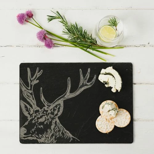 The Just Slate Company Stag Slate Cheese Board - Image 3