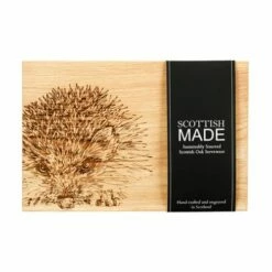 The Just Slate Company Hedgehog 30cm Oak Serving Board