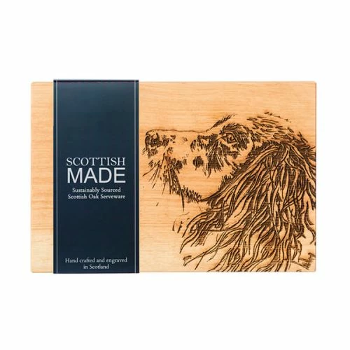 The Just Slate Company Spaniel 30cm Oak Serving Board - Image 2