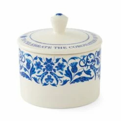 Spode King Charles III Coronation Covered Sugar Bowl