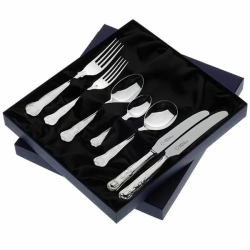 Arthur Price Of England Sovereign Silver Plate Kings 24 Piece Cutlery Box Set - Image 2