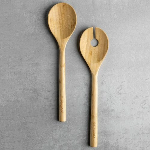 KitchenAid Bamboo Salad Servers - Image 6