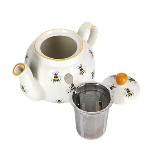 London Pottery Farmhouse Bee 4 Cup Teapot & Infuser - Image 2