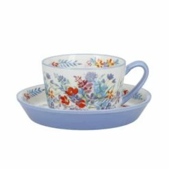 London Pottery Viscri Meadow Tea Cup And Saucer