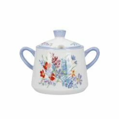 London Pottery Viscri Meadow Sugar Bowl With Lid