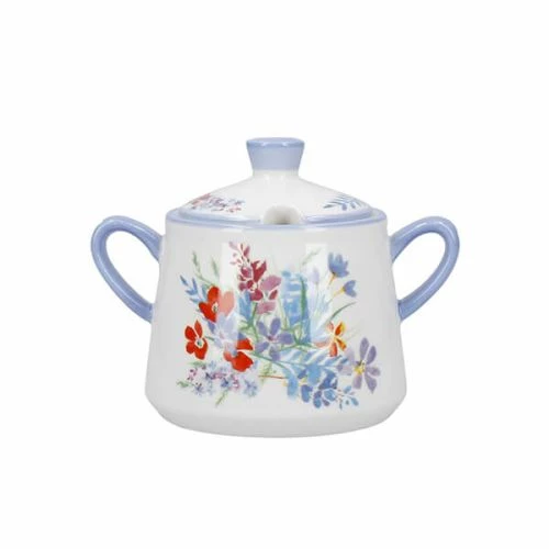 London Pottery Viscri Meadow Sugar Bowl With Lid