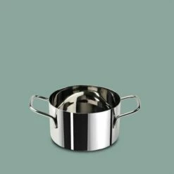 W.M.Bartleet & Sons Mini Stainless Steel Casserole Dish 10cm