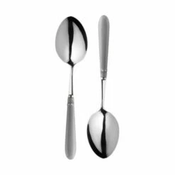 Mary Berry Set Of 2 Serving Spoons Grey