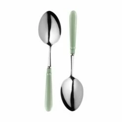 Mary Berry Set Of 2 Serving Spoons Pistachio