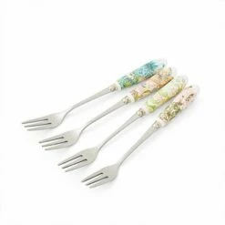 Morris & Co Set Of 4 Pastry Forks