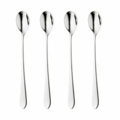 Robert Welch Norton Bright Long Handled Spoon 4 Piece Set