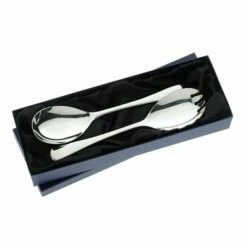 Arthur Price Of England Sovereign Silver Plate Salad Servers Old English