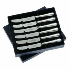 Arthur Price Of England Sovereign Stainless Steel Set Of Six Tea Knives Old English