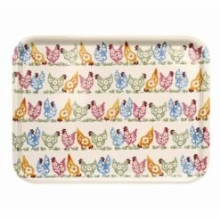 Emma Bridgewater Spring Chickens Large Rectangular Tray