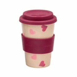 Emma Bridgewater Pink Hearts Rice Husk Cup