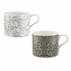 Morris & Co Bachelors & Acorn Mugs Set Of 2