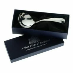 Arthur Price Of England Sovereign Stainless Steel Cream Ladle Rattail