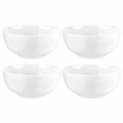 Royal Worcester Serendipity White Set Of 4 Coupe Bowls 15cm