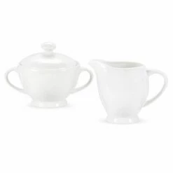 Royal Worcester Serendipity White Sugar And Cream Set