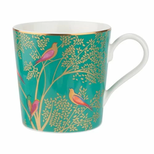 Sara Miller Chelsea Collection Green Mug