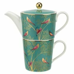 Sara Miller Chelsea Collection Tea For One Green