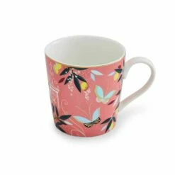 Sara Miller Orchard Peach Mug