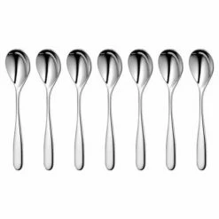 Robert Welch Stanton Bright Coffee Spoon 8 Piece Set