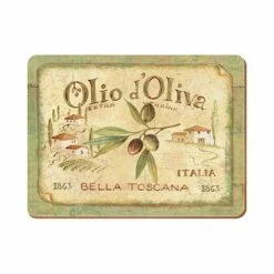 Olio D'Olivia Set Of 6 Table Mats