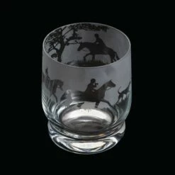 Dartington Aspect Tumbler Hunting Scene