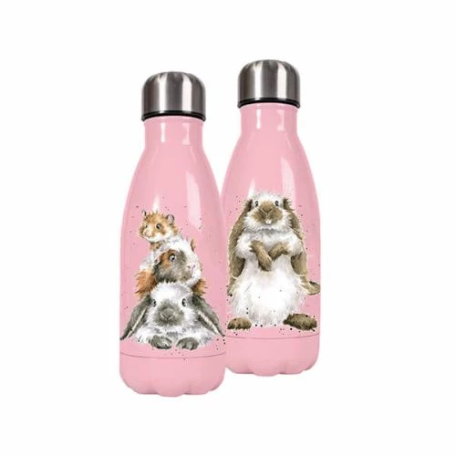 Wrendale Designs Small Piggy In The Middle Guinea Pig 260ml Water Bottle - Image 3