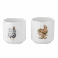 Wrendale Designs Set Of 2 Egg Cups