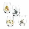 Wrendale Designs Set Of 4 Tumbler Glasses
