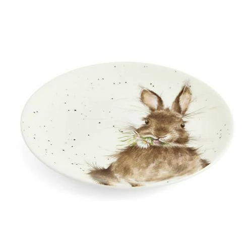 Wrendale Designs Set Of 2 Bunny & Duckling Coupe Plates - Image 2