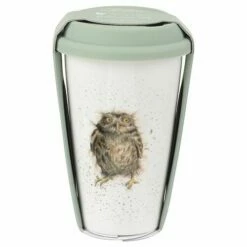Wrendale Designs Travel Mug Owl