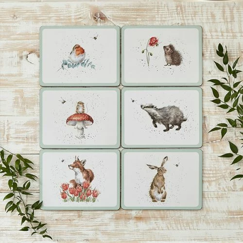 Wrendale Designs Set Of 6 Bee Placemats