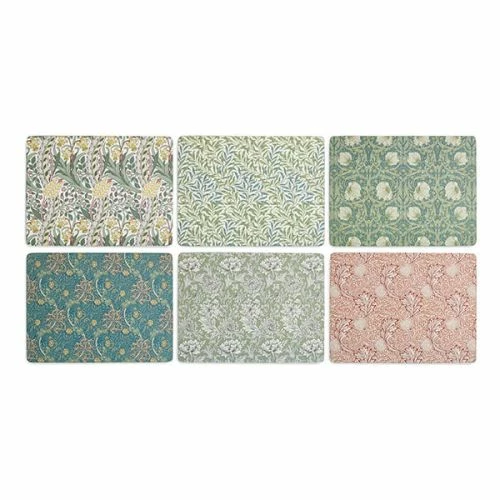 Morris & Co Set Of 6 Placemats