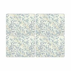 Morris & Co Willow Bough Blue Placemats Set Of 4