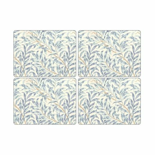 Morris & Co Willow Bough Blue Placemats Set Of 4