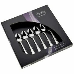 Arthur Price Classic Britannia Set Of 6 Tea Spoons